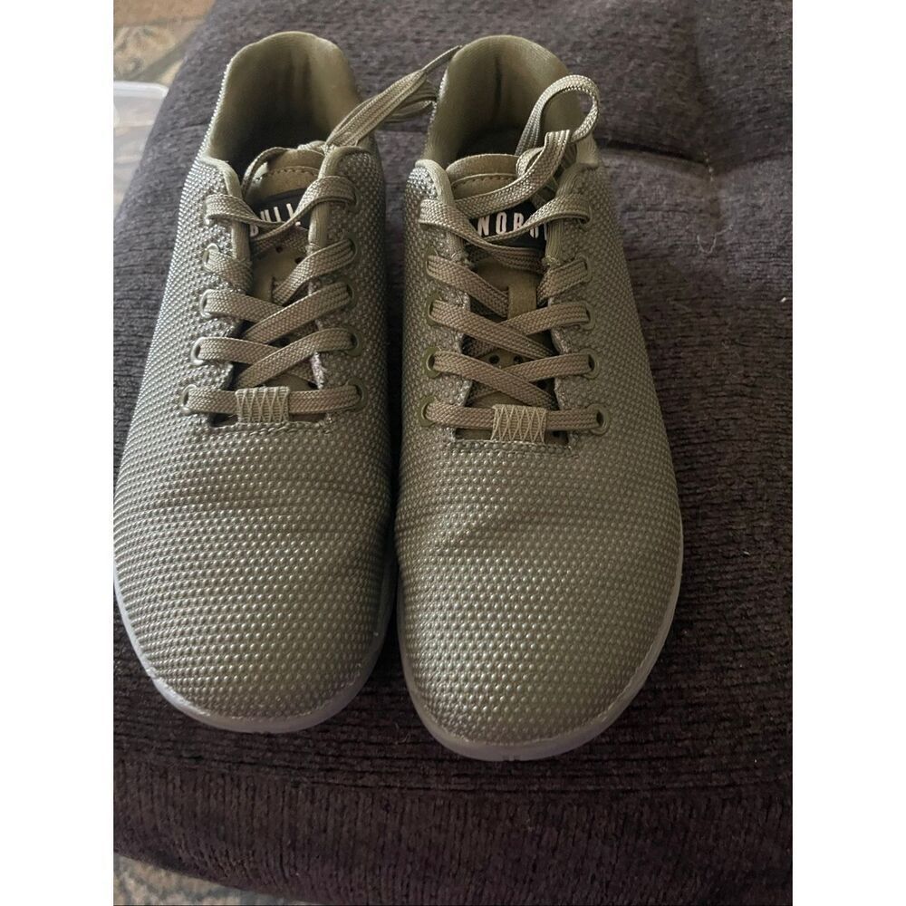 Nobull Dark Green Outwork Edge Impact Sneakers Training Shoes Mens 6 Womens 7.5